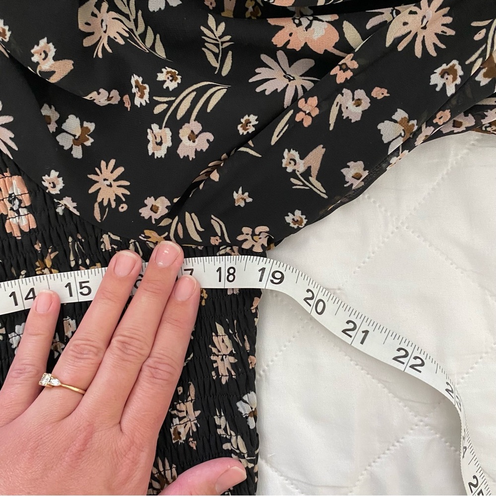 Floral Black Maxi Dress PinkBlush - Picture 7 of 8